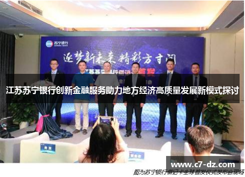 江苏苏宁银行创新金融服务助力地方经济高质量发展新模式探讨
